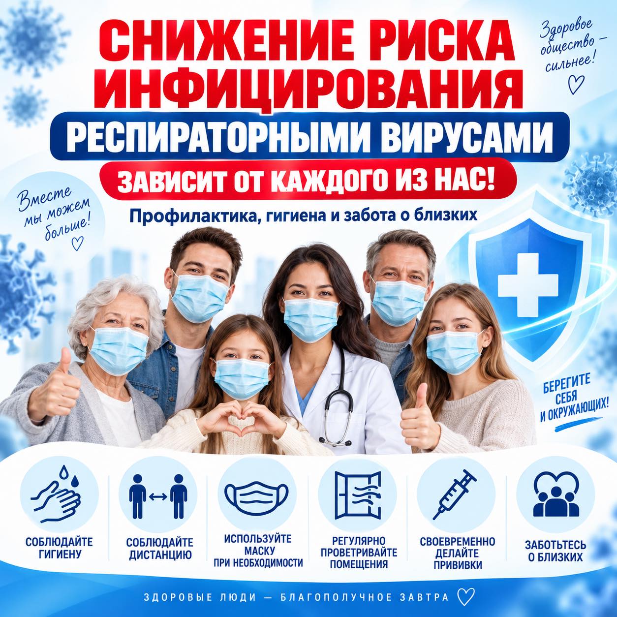 СНИЖЕНИЕ РИСКА ИНФИЦИРОВАНИЯ респираторными вирусами